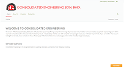 Desktop Screenshot of consolidatedengineeringsb.com